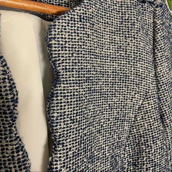 🤍Banana Republic🤍 Tweed Scalloped Open Front Blazer - Picture 11 of 12